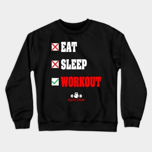 Ear sleep workout Crewneck Sweatshirt